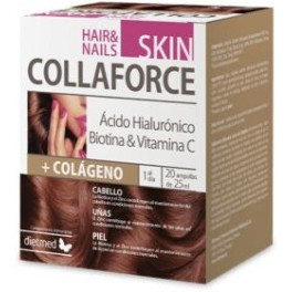 Dietmed Collaforce Skin Hair & Nails 20 Ampollas