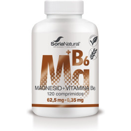 Soria Natural Magnesium + Vit B6120 Comp X 1550 Mg Prolongé Lib