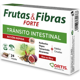 Ortis Duplos Frutas & Fibras Forte 48 Cubos