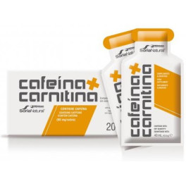 Soria Natural Cafeina + Carnitina 20 Sobres Monodosis X 40 Ml
