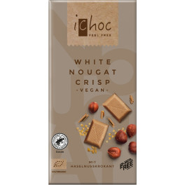 Ichoc Chocolate Bla Vegane Praline Croc Avel Bio 80g