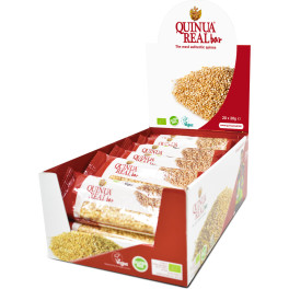 Quinua Real Caja 20 Barrita Quinoa Real Pura Bio 20g