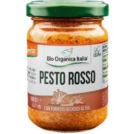 Bio Organica Italia Pesto Rosso Vegano 140 Gr