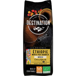 Destination Cafe Molido Etiopia Moka 100% Arabica 250 Gr