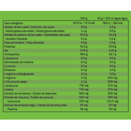 Nutritape Recuperador Vegano. Bote 400g