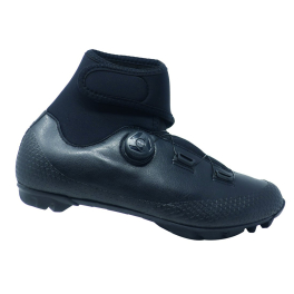 Luck Winter Zapatillas de Ciclismo MTB para Invierno - Suela de Carbono, Sistema Rotativo y Goretex 
