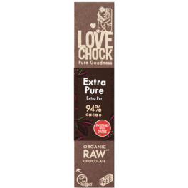 Lovechock Barrita De Cacao Extra Puro 94% 1 Barrita X 40 Gr