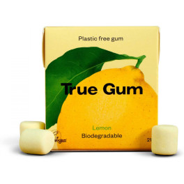 True Gum Chicle Sin Plástico De Limón 21 Gr