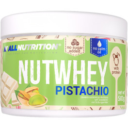 All Nutrition Weiße Schokoladencreme mit Pistazien-Nussmolke 500 Gr