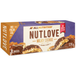All Nutrition Chocolate Caramel Cookies Nutlove Milk 128 Gr