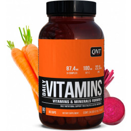 Qnt Nutrition Daily Vitamins 60 Caps
