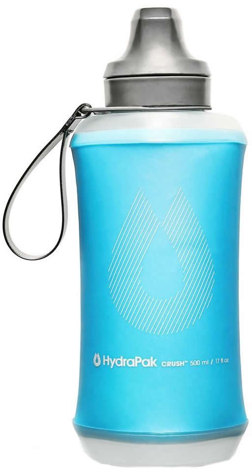 Hydrapak Bidón Plegable Crush 500 ml Azul Hydrapak Bidón Plegable Crush 500 ml Azul