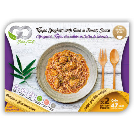 Natur Food Spaguetis Konjac Con Atun En Salsa De Tomate 300 Gr