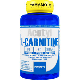 Yamamoto Acetyl L-carnitine 1000 Mg 60 Caps