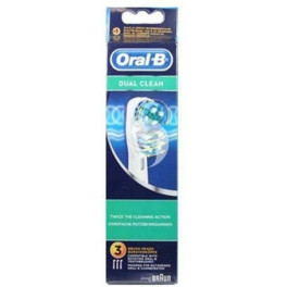 Oral-b Recambio Cepillo Eléctrico Dual Clean 3 Ud. Eb 417-3 -