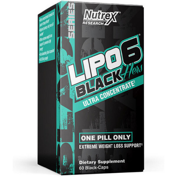 Nutrex Lipo 6 Black Hers Uc 60 Caps