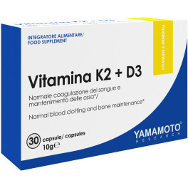 Yamamoto Vitamina K2 + D3 30 Cápsulas