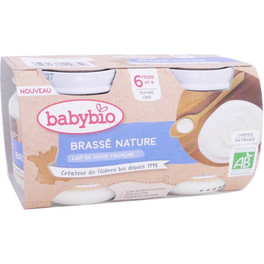 Babybio Yogur Natural Vaca 2x130g