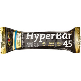 Crown Sport Nutrition Hyperbar 45 - 60 Gr / Barrita Energética de Gominola Doble con 45g CHO en Relación 1:0,8 + Extra Sodio