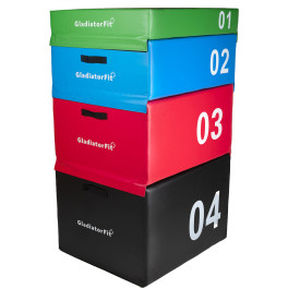 Gladiatorfit Plyobox / Caja De Espuma Apilable - Varios Tamaños
