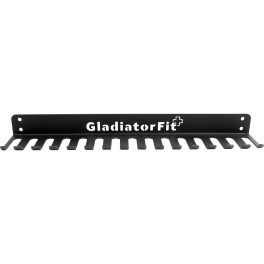 Gladiatorfit Estantería De Pared De Acero Para Bandas Elásticas Y Cuerdas - Varios Tamaños