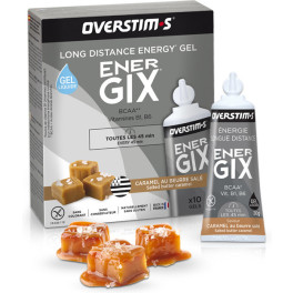 Overstims Gel Energix Liquido 10 Geles X 30 Gr