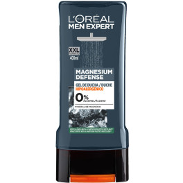 L\'oreal Men Expert Magnesium Defense Gel de banho 0% 400 ml masculino