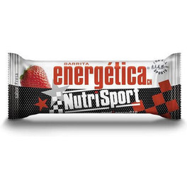 Nutrisport Barrita Energética 1 barrita x 44 gr - Barrita Alta en Carbohidratos - Perfecta para Tomar Antes de tus Entrenamientos más Exigentes