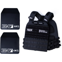 Boxpt Chaleco Lastrado  10kg Negro