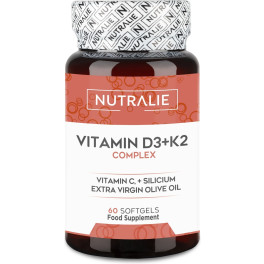 Nutralie Vitamina D3 + K2 Complex 60 Caps