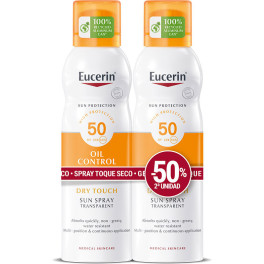 Eucerin Sensitive Protect Sun Spray SP50+ Promocional 2 x 200 ml Unisex