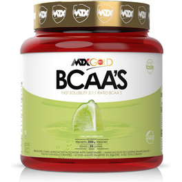 Mtx Nutrition Bcaa's R.gold 350 G Aminoácidos Premium De Cadena Ramificada (l-leucina L-isoleucina Y L-valina / 2:1:1 Ra