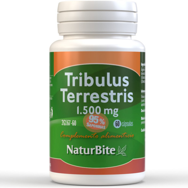Naturbite Tribulus Terrestris 1500 Mg 60 Caps