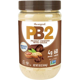 Pb2 Foods Entfettetes Schokoladen-Erdnuss-Cremepulver 454 Gr