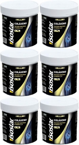 Isostar Colageno 6 Botes x 300 gr Isostar Colageno 6 Botes x 300 gr
