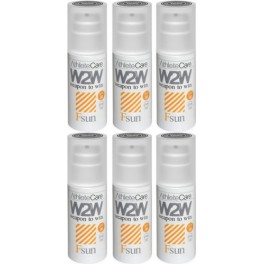 W2W Fsun Crema Protectora Deportiva Solar Factor 30 6 botes x 90 ml W2W Fsun Crema Protectora Deportiva Solar Factor 30 6 botes x 90 ml
