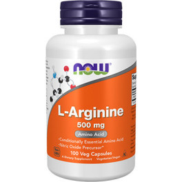 Agora L-arginina 500 mg 100 cápsulas
