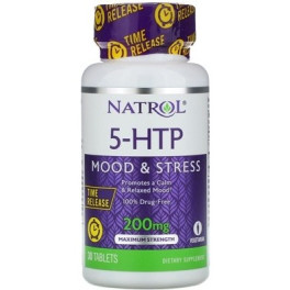 Natrol 5-htp 200 Mg Time Release 30 Tabs