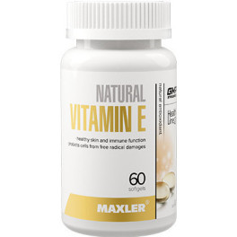 Maxler Vitamina E 60 Cápsulas