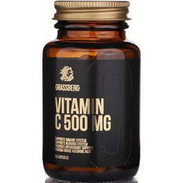 Grassberg Vitamina C 500 mg 60 cápsulas