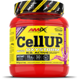 Amix CellUP Oxystorm Powder 348 gr / Pre-Entreno / Ayuda a Mejorar la Resistencia - Retrasa la Fatiga Muscular / Perfecto para Deportistas que buscan Mejorar su Rendimiento Físico