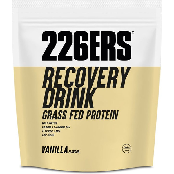 226ERS RECOVERY DRINK 500 GR - Frullato Senza Glutine Per Il Recupero Muscolare - A Basso Contenuto Di Zuccheri / A Basso Contenuto Di Zuccheri - WHEY Milk Whey Protein