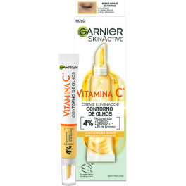 Garnier Skinactive Vitamina C Crema Iluminador Contorno De Ojos 15 Ml Mujer