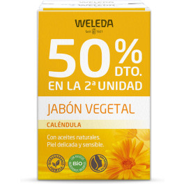 Weleda Cos Calendula Sabonete Vegetal Promocional 2 X 100 Gr Unissex