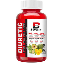 Beverly Nutrition Diurétique Perte d'Eau Rapide 90 Vcaps