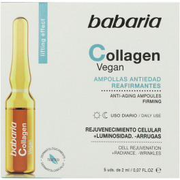 Babaria Vegan Collagen Ampoules Intense Firming 5 X 2 Ml Unissex