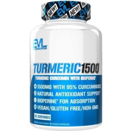 Evlution Nutrition Turmeric Curcumin 90 Caps