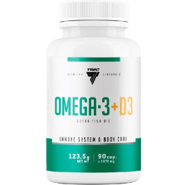 Trec Nutrition Omega 3 D3 - 90 Grageas