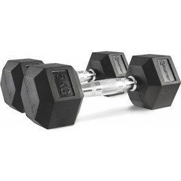 Ruster Mancuernas Hexagonales 20 Kg Hex Dumbbell Pesa Musculación (par)