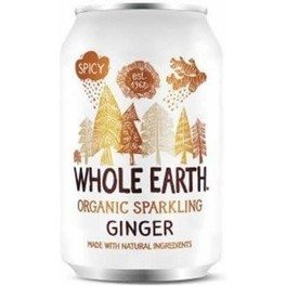 Whole Earth Refresco sin Azucar Bio Ginger 330 ml